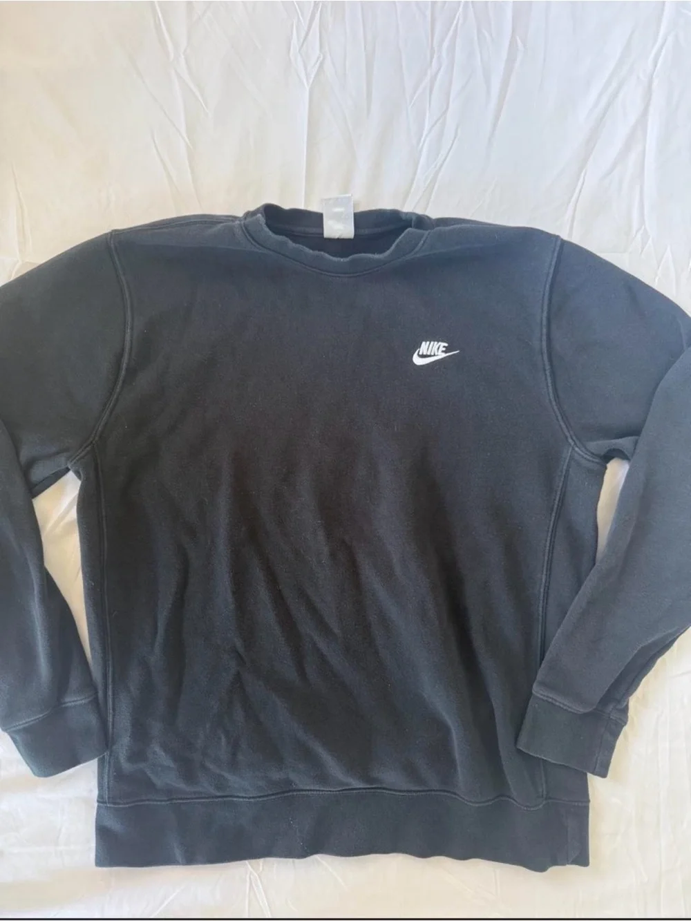 Nike Classic Black Crewneck Sweatshirt Men's Size Large